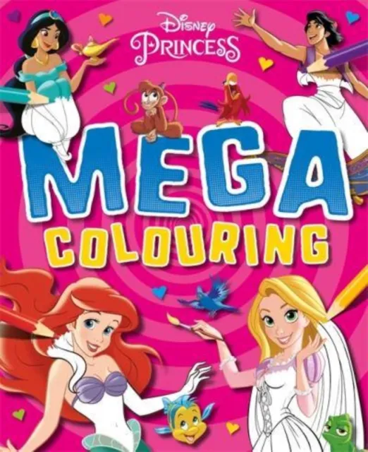Bonnier Books Ltd Disney Princess: Mega Colouring