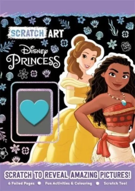 Bonnier Books Ltd Disney Princess: Scratch Art