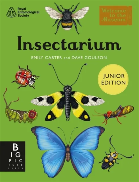 Dave Goulson Insectarium (Junior Edition) Hardback Book Multicolor