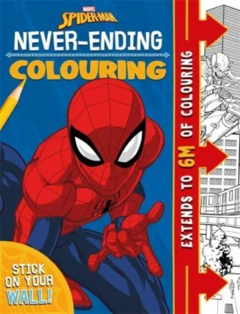 Bonnier Books Ltd Marvel Spider-Man: Never-Ending Colouring