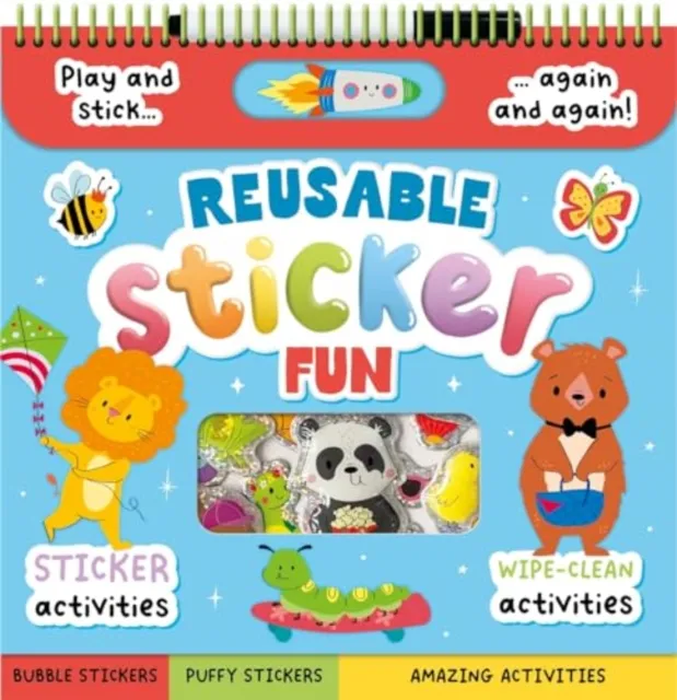 Bonnier Books Ltd Reusable Sticker Fun