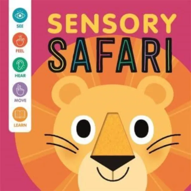 Autumn Publishing Sensory Safari Board book Book Multicolor