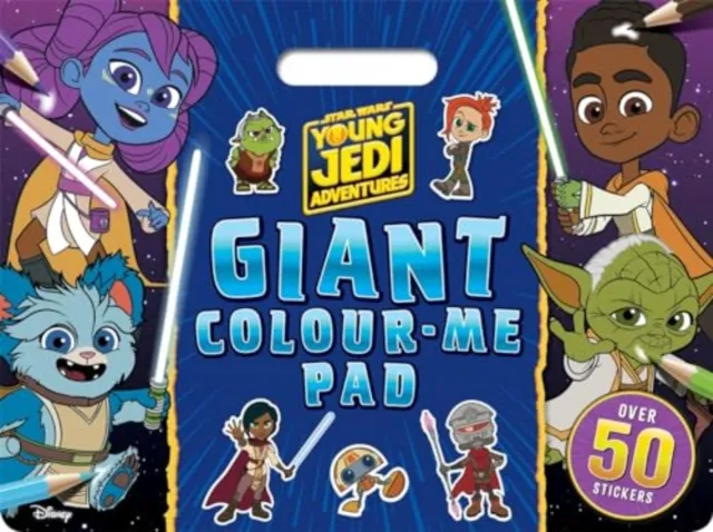 Bonnier Books Ltd Star Wars Young Jedi Adventures: Giant Colour Me Pad
