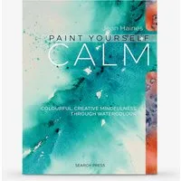 Books/DVDs Paint Yourself Calm: Colourful, Creative Mindfulness Through Watercolour : Book by Jean Haines