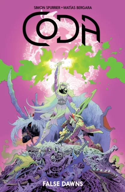 Simon Spurrier Coda: False Dawns Paperback Book Multicolor