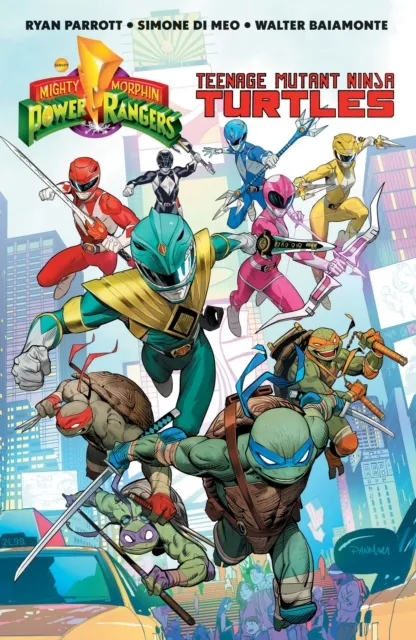 Ryan Parrott Mighty Morphin Power Rangers/Teenage Mutant Ninja Turtles