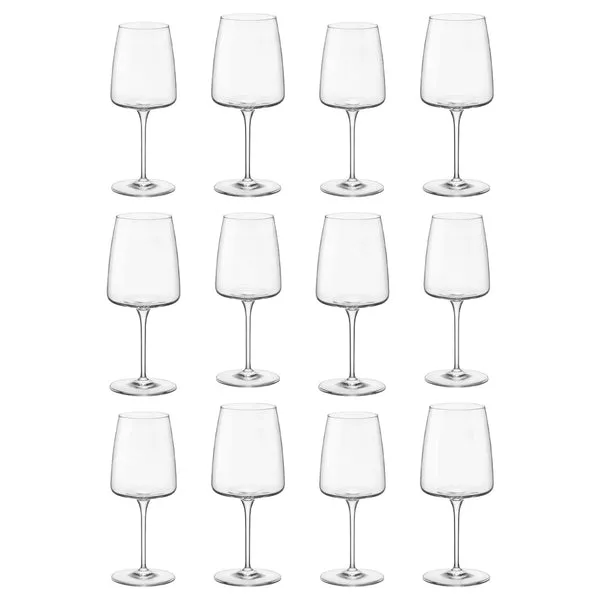 Bormioli Rocco 12pc Nexo Wine Glass Set in Clear Clear