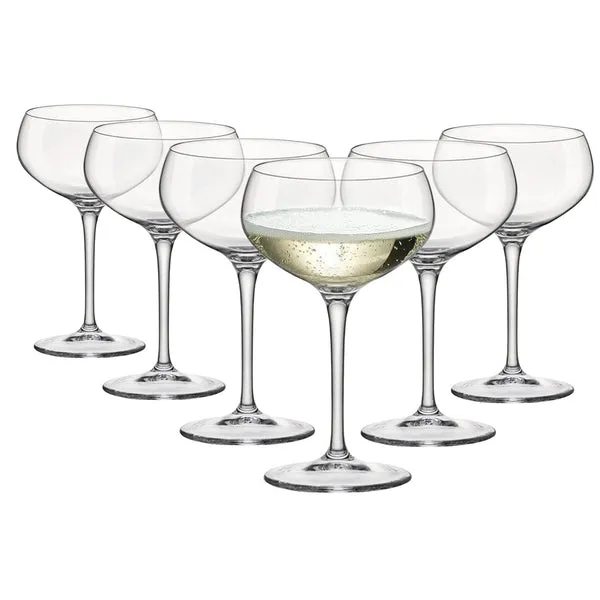 Bormioli Rocco 305ml Bartender Champagne Saucers - Pack of Six