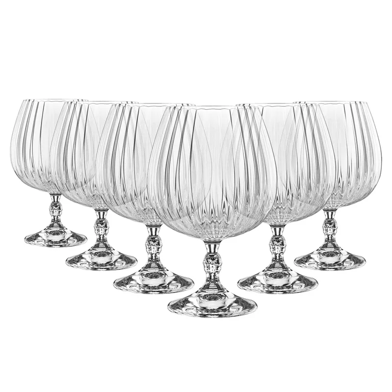 Bormioli Rocco 650ml America '20s Brandy Glasses - Pack of Six