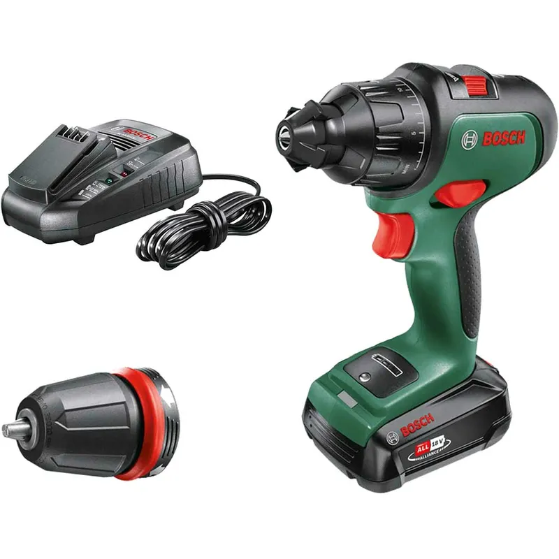 Bosch Diy Advancedimpact 18 18v Combi drill 13mm keyless chuck