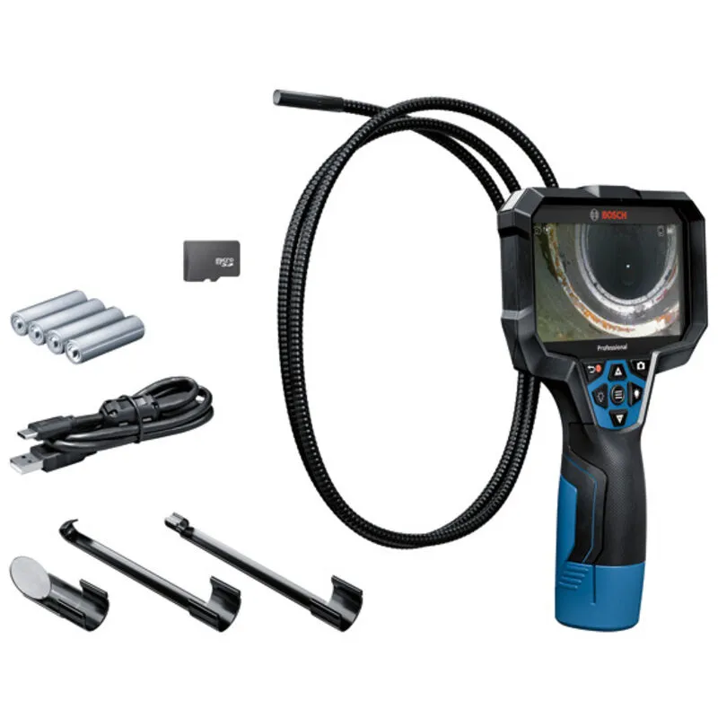 Bosch Professional Bosch 0601241400 gic 12V-5-27 c Professional Inspection Camera 12V + Battery Adaptor BSH601241400