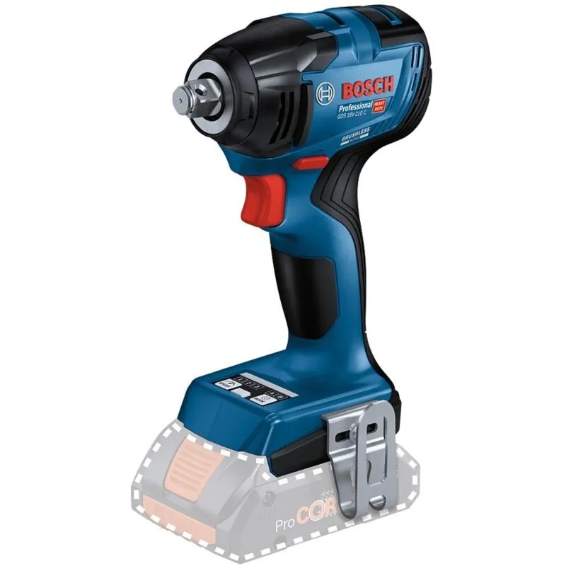 Bosch 06019J0300 Gds 18V-210 C Professional 1/2in Impact Wrench 18...