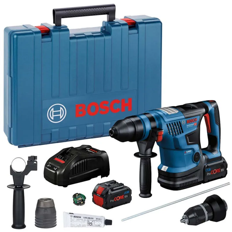 Bosch Diy 611914072 Gbh 18V-34 CF Pro Biturbo Sds-Plus Rotary Hamm...