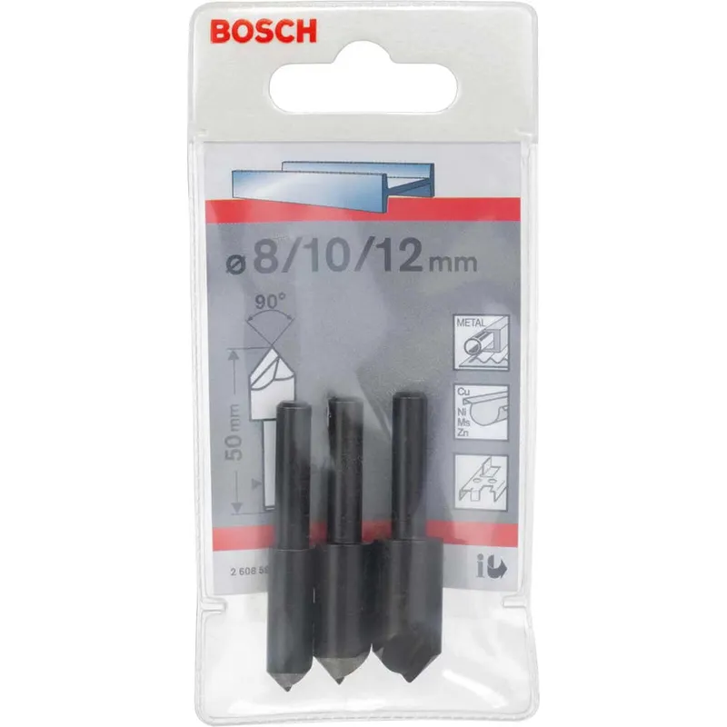 Bosch Professional Bosch 3 Piece Countersink Bit Set