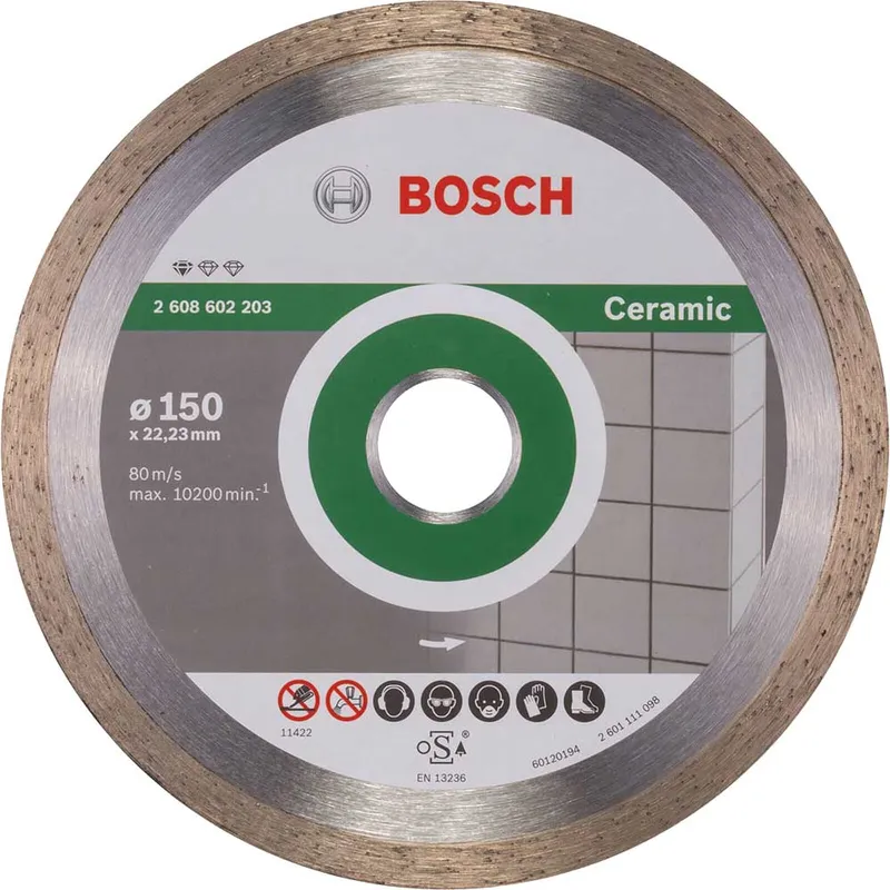 Bosch Diamond cutting discs Standard for Ceramic diamond cutting disc 2608602203