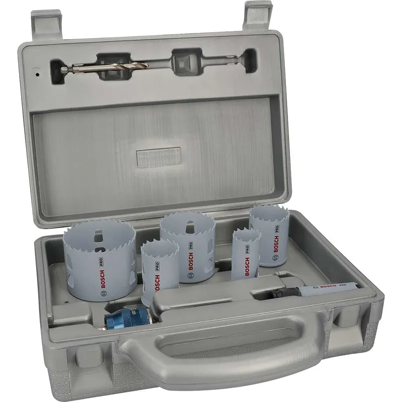 Bosch Diy 2608594435 Pro Multi Material PC Plus Holesaw 9Pc