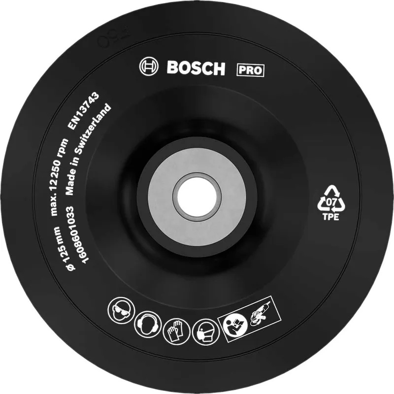 Bosch 1.608.601.033 Backing pad 125mm