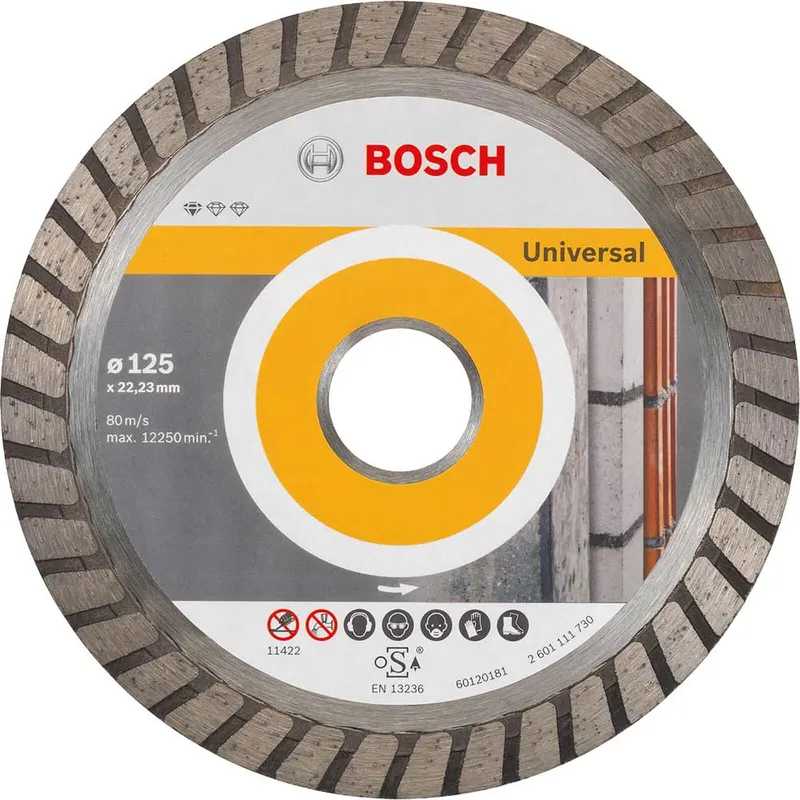 Bosch Standard for Universal Turbo diamond cutting disc 2608602394