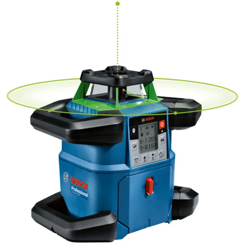 Bosch 0601061V70 Grl 650 Chvg Professional Rotation Laser Set, 4 Piece