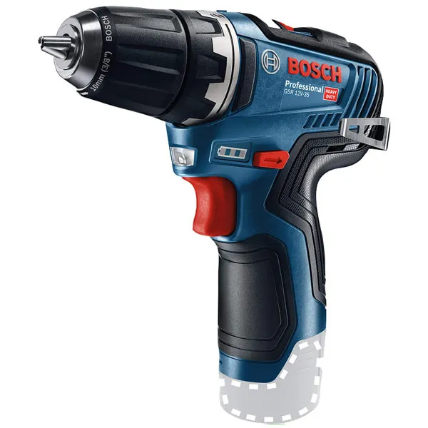 Bosch 06019H8000 Gsr 12V-35 Professional Drill Driver 12V Bare Unit