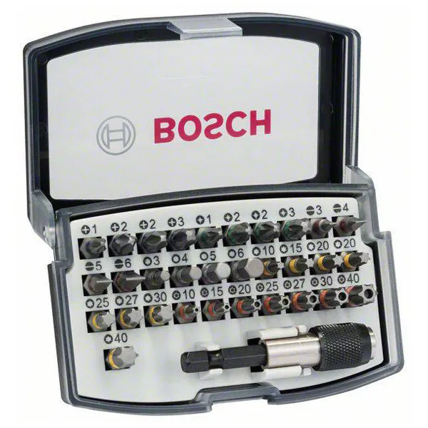2607017319 32 Piece Pro Screwdriver Bit Set - Bosch