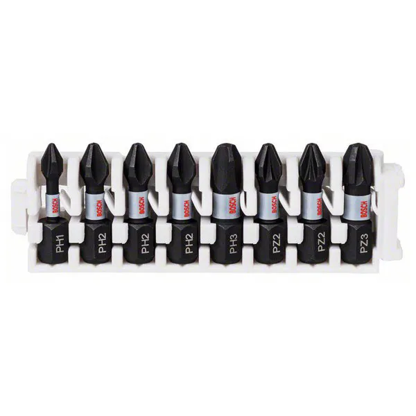 Bosch 2608522323 Pick and Click Impact Control Set Robust Hex Bits