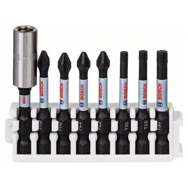 Bosch 2608522328 Impact Control Screwdriver Bit Set Durable 1/4" Shank