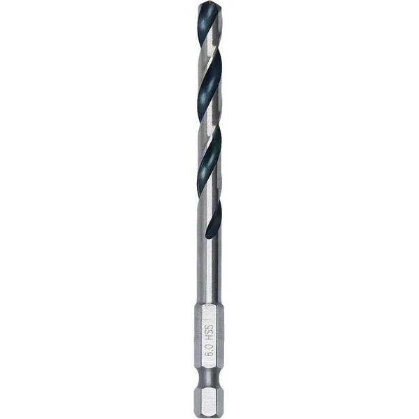 Bosch Drill bits Hss PointTeQ Hex Drill Bit 6.0mm 10pc 2608577546