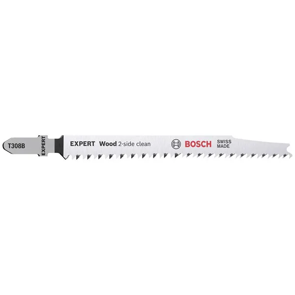 Bosch 2608900550 Expert Jigsaw Blades Clean Finish 3pieces Wood Cu...