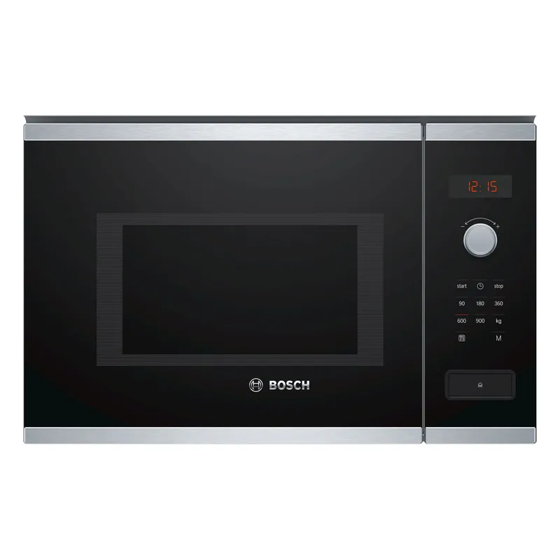 Bosch BFL553MS0B Series 4 Built in Microwave Oven in Stainless Steel 9