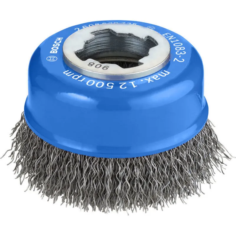 Bosch Brushing Pro Metal clean X-Lock Cup Brush 75 x 0.3 mm 2608620725