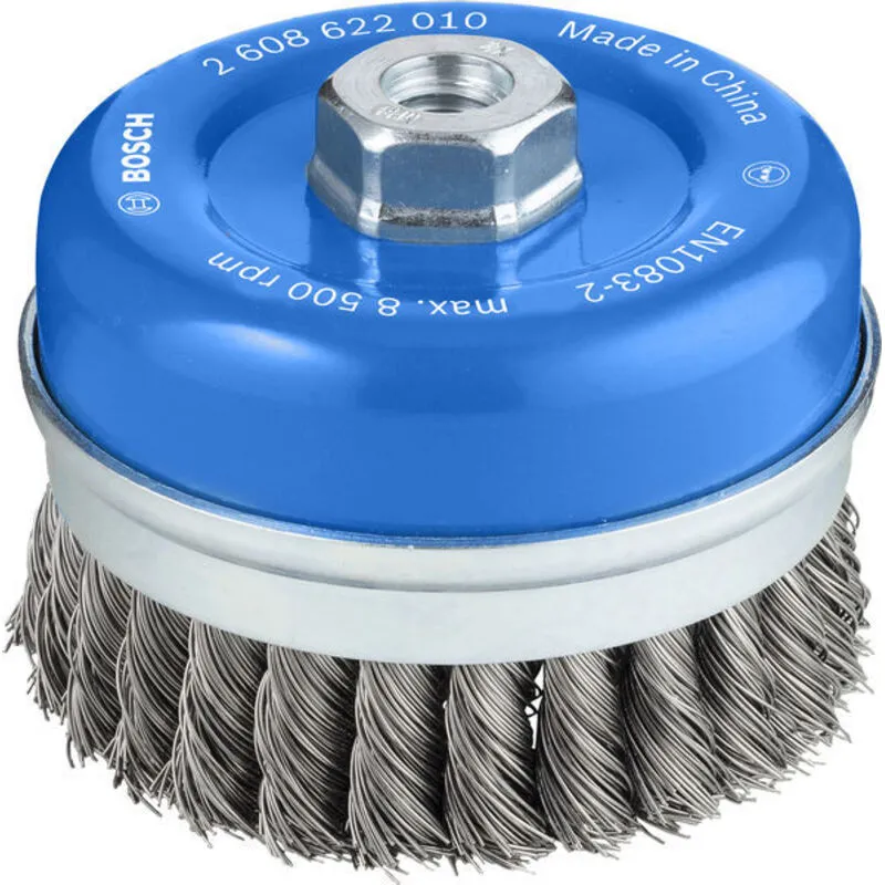 Bosch Brushing Pro Metal heavy Cup Brush 100 x 0.5 mm Thread 2608622010