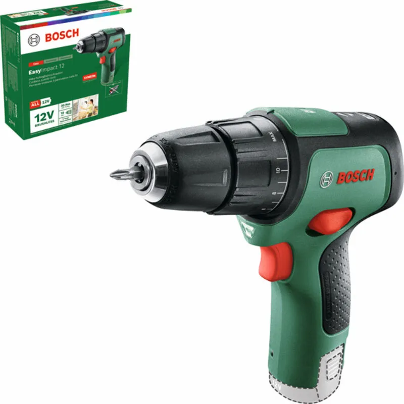 Bosch Cordless Drill/Driver EasyImpact 12 Carton box 06039B6106