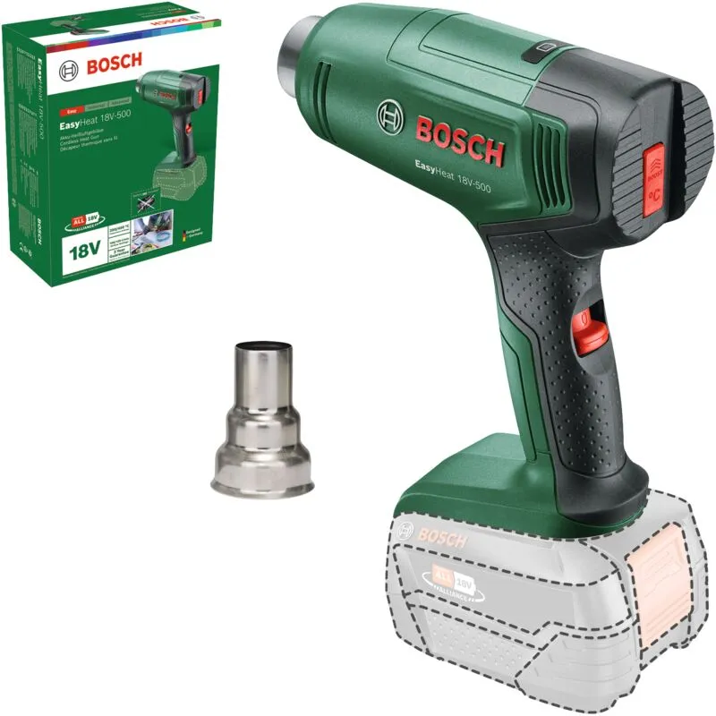 Bosch Cordless Heat Gun EasyHeat 18V-500 06032A8000