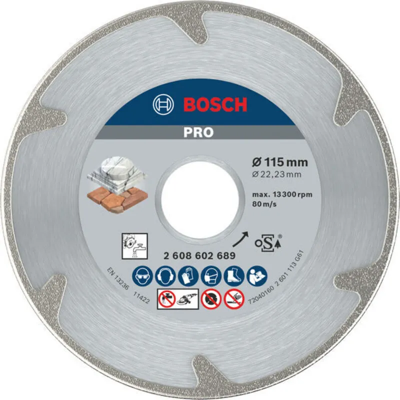 Bosch Professional Bosch Pro Marble Diamond Cutting Disc 115mm