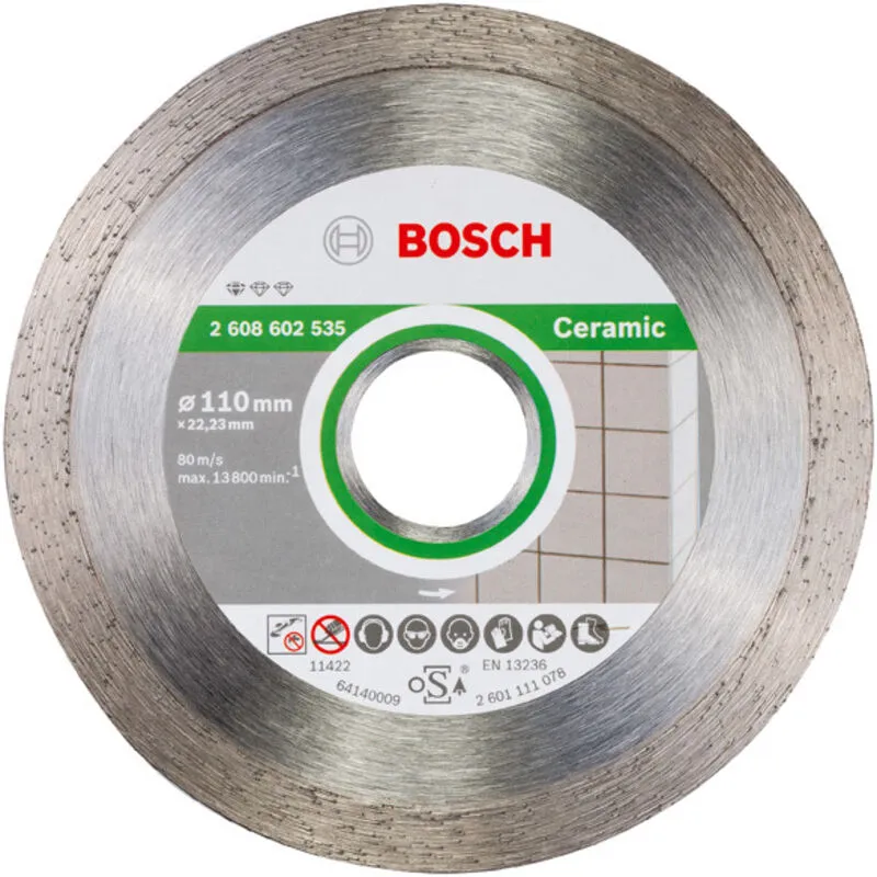 Bosch Diamond cutting discs Standard for Ceramic diamond cutting disc 2608602535