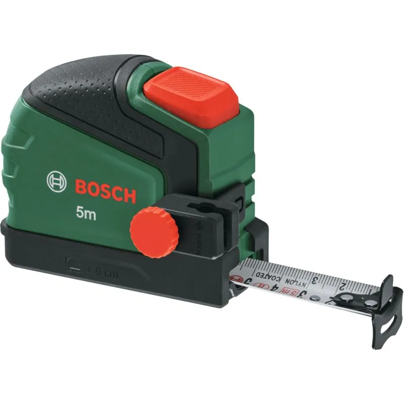 Bosch Hand Tools Tape Measure 5 m + Pencil Clip 1600A03318