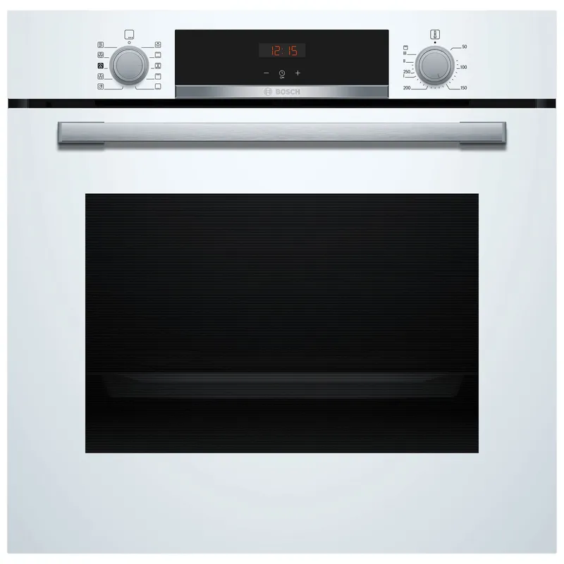 Bosch HQA534BW3B Series 4 Built In Electric Single Oven in White 71L