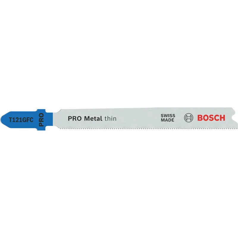 Bosch metal Pro Metal thin T121GFC Jigsaw Blade 92 mm 3 pcs 2608655103