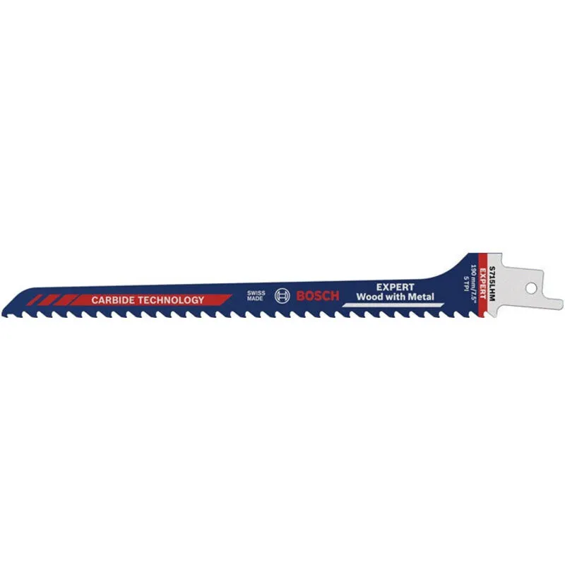 Bosch 2608900384 Expert Saber Saw Blade for Wood/Metal 190mm Carbide