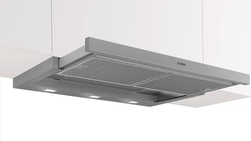 Bosch Series 4 DFS097A51B Built In Telescopic Cooker Hood - Silver