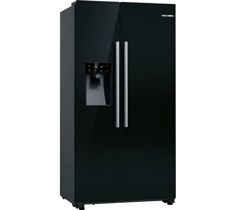 Bosch Series 6 KAD93ABEP American-Style Fridge Freezer - Black