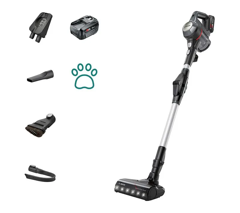 Bosch Unlimited 7 BCS711GB Auto Detect Cordless Vacuum Cleaner - Granite, Black