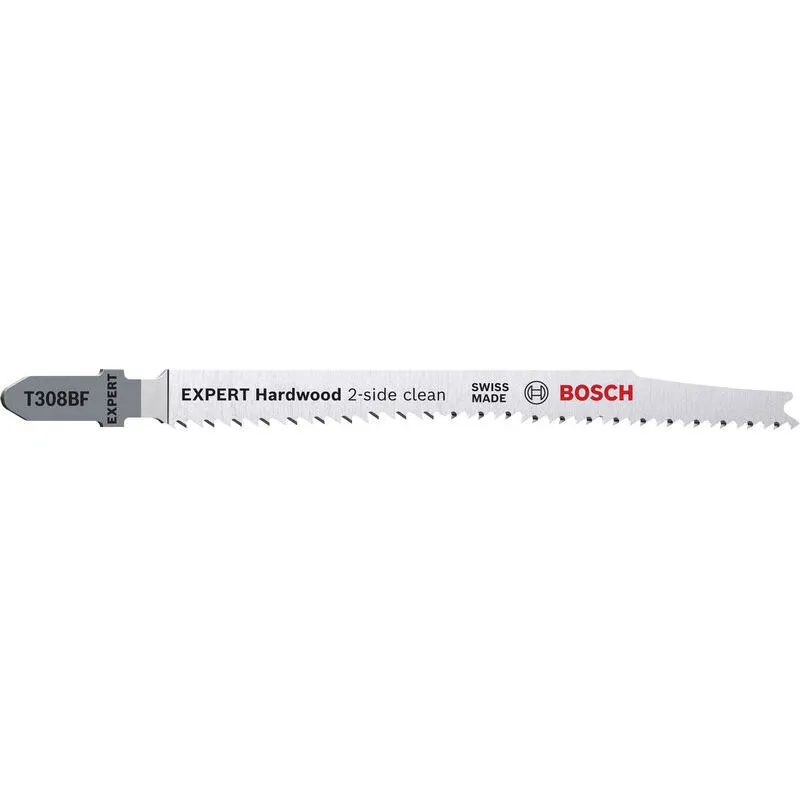 Bosch wood Expert Hardwood 2-side clean T 308 BF Jigsaw Blade 100-pc 2608900546