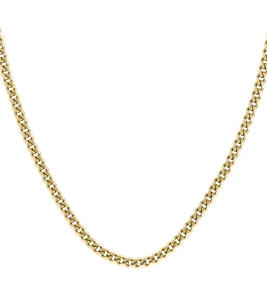 Boss Chain For Him Necklace - Yellow Gold - Male - Size: One Size