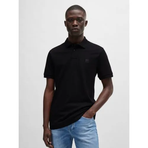 Boss Mens Black Passenger Polo Shirt - Black