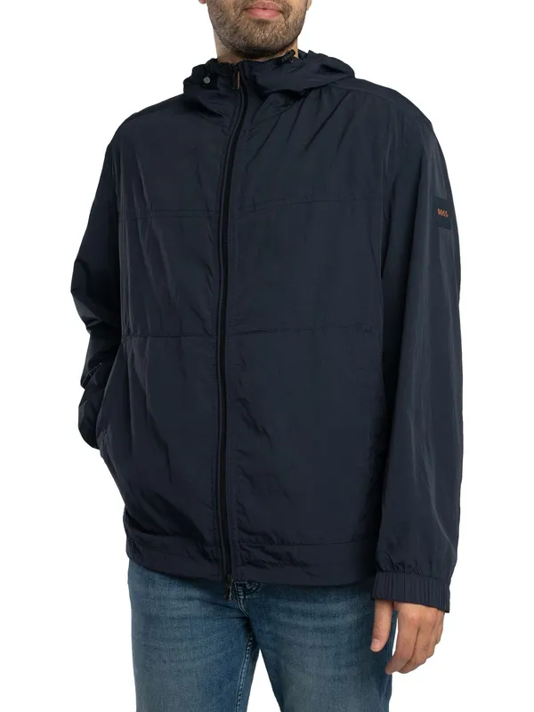 Boss Orip Lightweight Jacket - Dark Blue - Male - Size: L