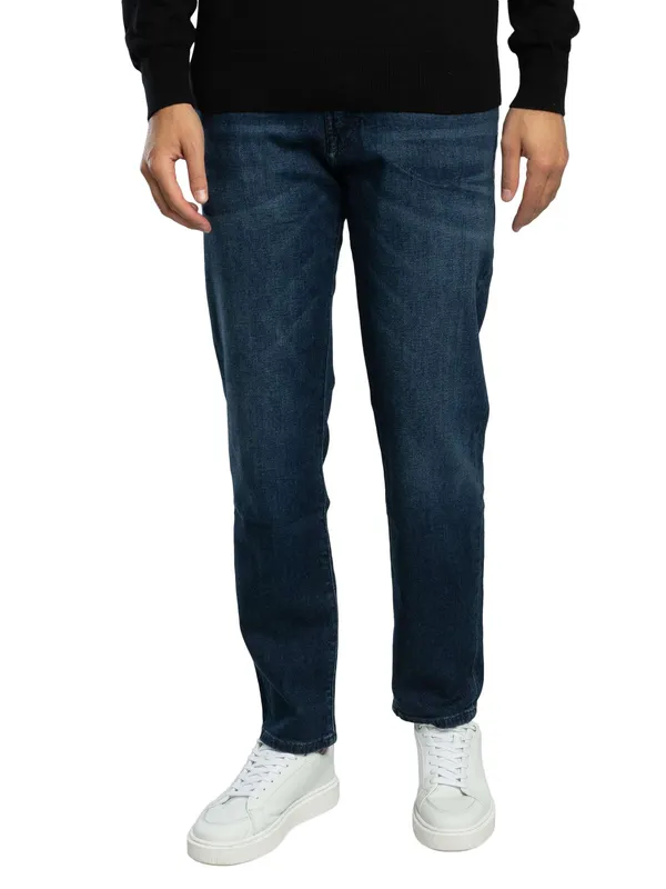 Boss Re Maine Regular Jeans - Dark Blue