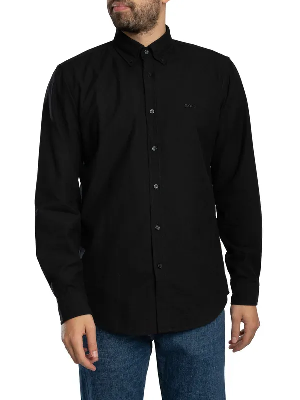 Boss Rickert Shirt - Black