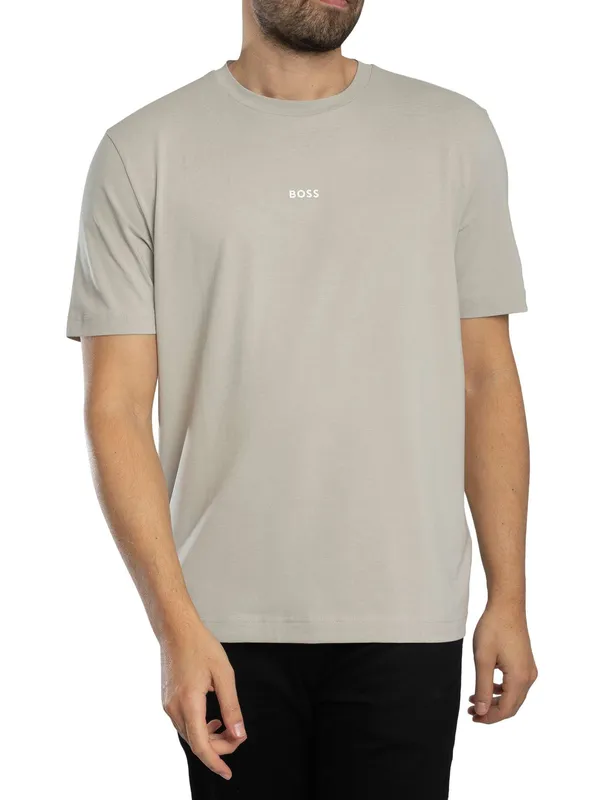Boss TChup T-Shirt - Open Grey - Male - Size: XL